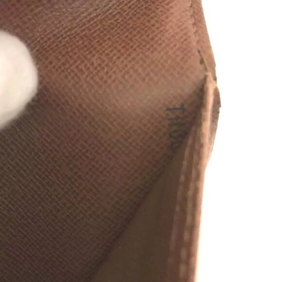 557220AY (L3) Louis Vuitton Wallet Long Brown Monogram - Picture 8 of 9